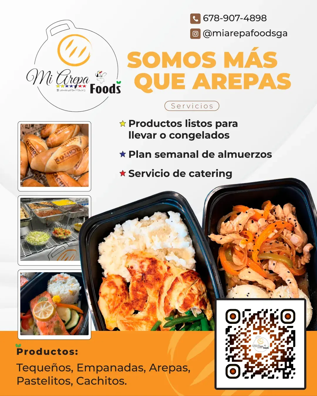 ads Mi arepa food comida venezolana- 2da edición