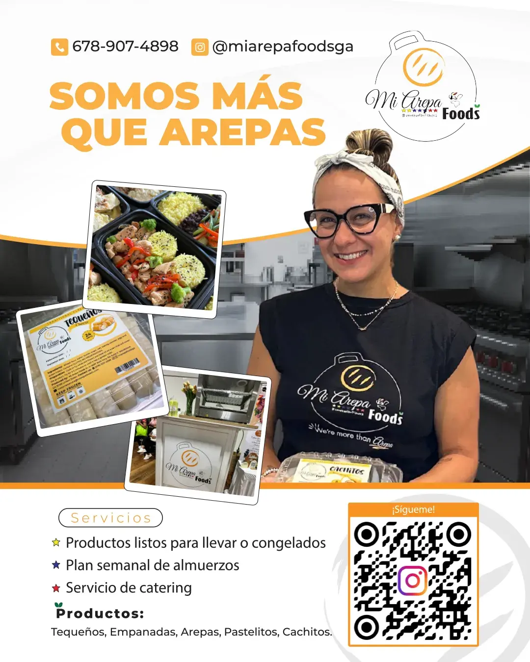 ads Mi arepa food comida venezolana- 3era edición